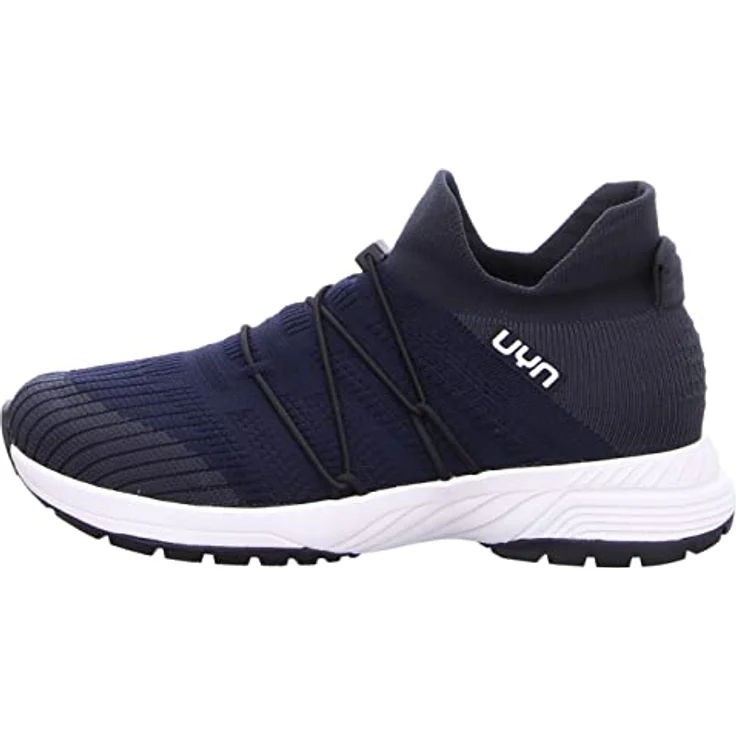 UYN Free Flow Tune Slip-on Sneaker, Damen Laufschuhe mit Merinowolle und atmungsaktivem Knit-Gewebe, night blue, Größe 42 – Bild 3