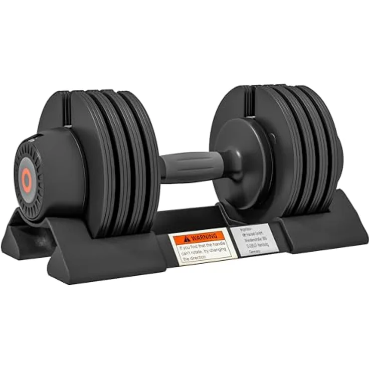 SPORTNOW Kurzhanteln, Verstellbar mit Ablagefach, 3,5/6/8/10 kg, Dumbbell mit rutschfesten Griffen, Stahl, Schwarz