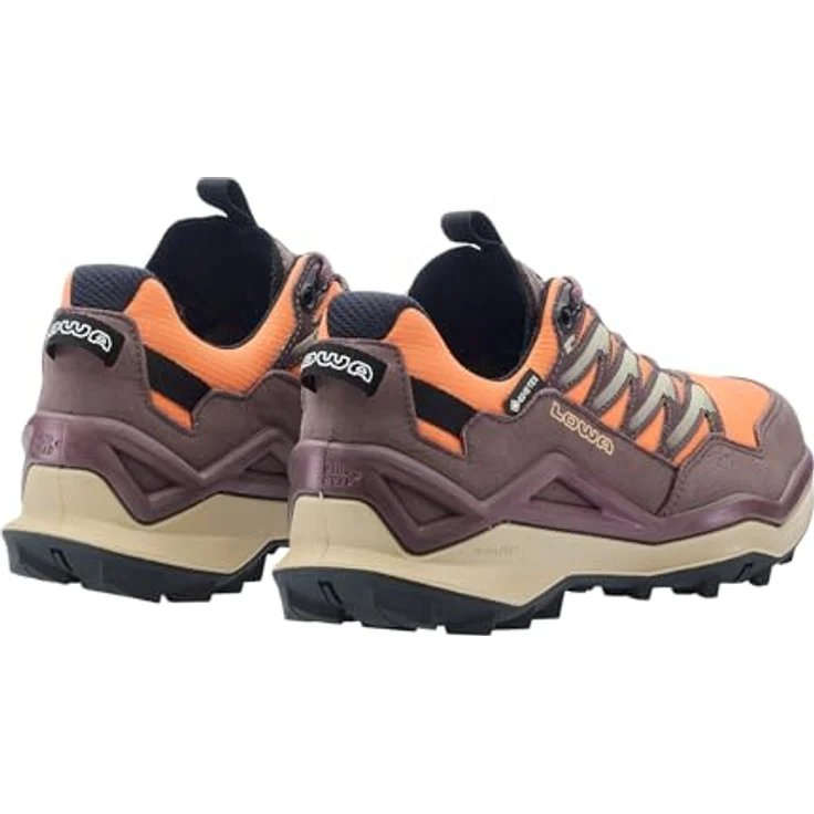 Lowa Maddox Pro GTX Lo Damen Trekkingschuhe, wasserdicht, sportlich und flexibel, Größe 41 EU, grau – Bild 4