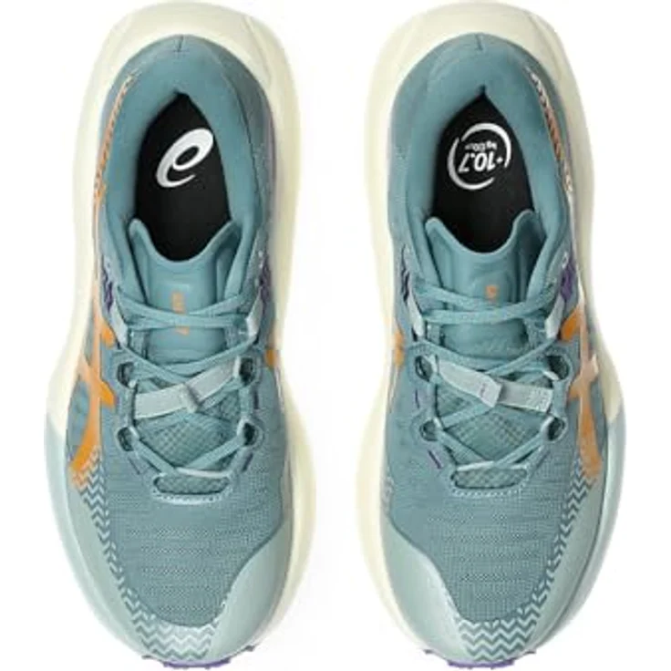 Asics Trabuco Max 5, Damen Laufschuhe mit robuster Konstruktion und optimaler Passform, Blau – Bild 8