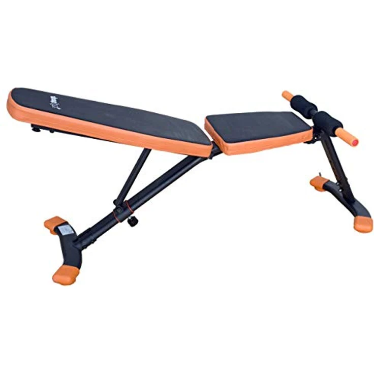 SportPlus | Newest edition | multifunktionale Trainingsbank | Sit-Up Bank mit 6-stufig einstellbarer Rückenlehne (-24°/0°/19°/36°/53°/79°), Fitnessbank für Ganzkörpertraining, platzsparend, bis 100 kg – Bild 3