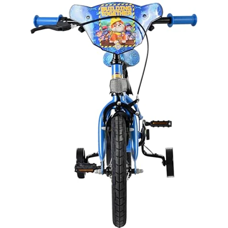 Volare Rubble 14, Kinderfahrrad mit Handbremse, Rücktrittbremse und abnehmbaren Stützrädern – Bild 7