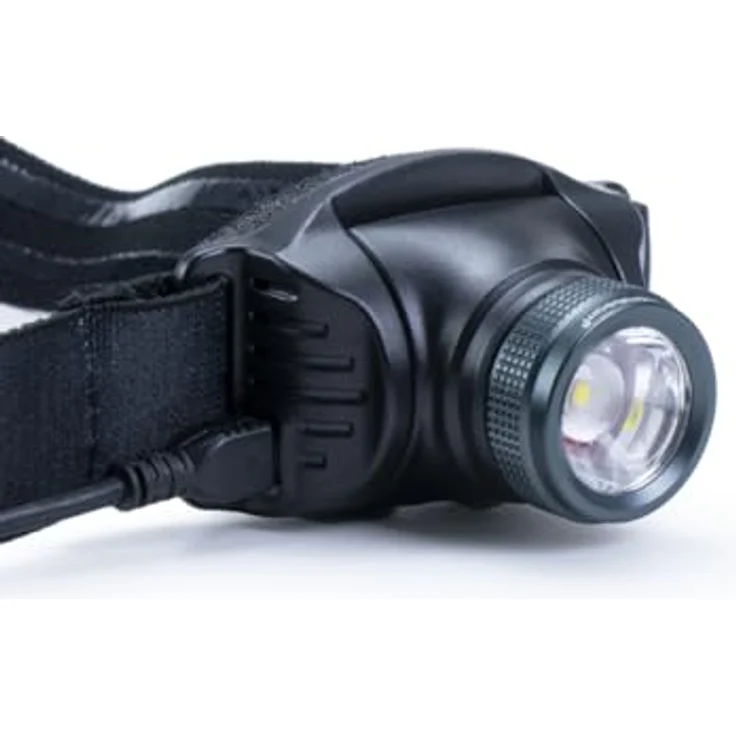 Suprabeam V3pro rechargeable, Wiederaufladbare Stirnlampe mit 1000 Lumen, 2800 mAh Akku, IPX4, stufenlos dimmbar, Rotlicht und Focus System – Bild 1
