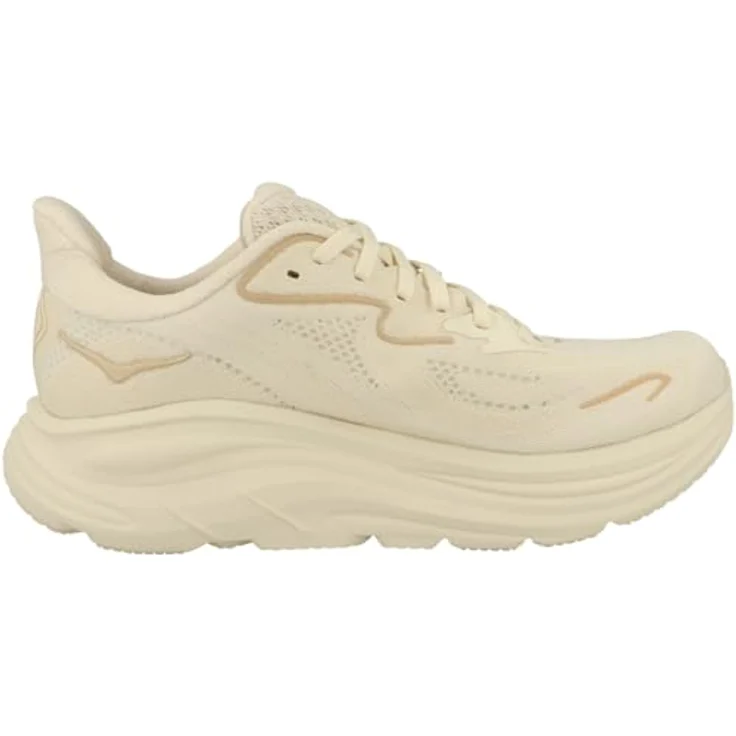 Hoka Clifton 10, Damen Laufschuhe, Größe 40, beige – Bild 3