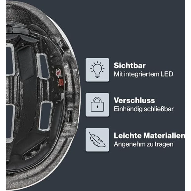 uvex city 4 Fahrradhelm – Bild 4