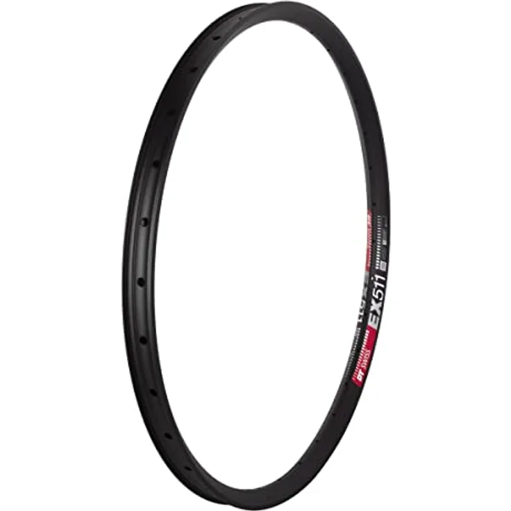 DT Swiss Felge 2040019600, Fahrradfelge in schwarz, 6.5mm, Stahl