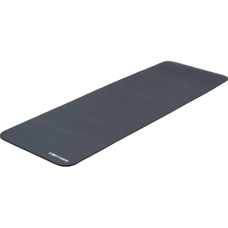 Sport-Thieme Easy Fit, Yogamatte für Gymnastik und Fitness, rutschfest, blaugrün, 1,0 cm dick, aufrollbar, mit Tragegurt