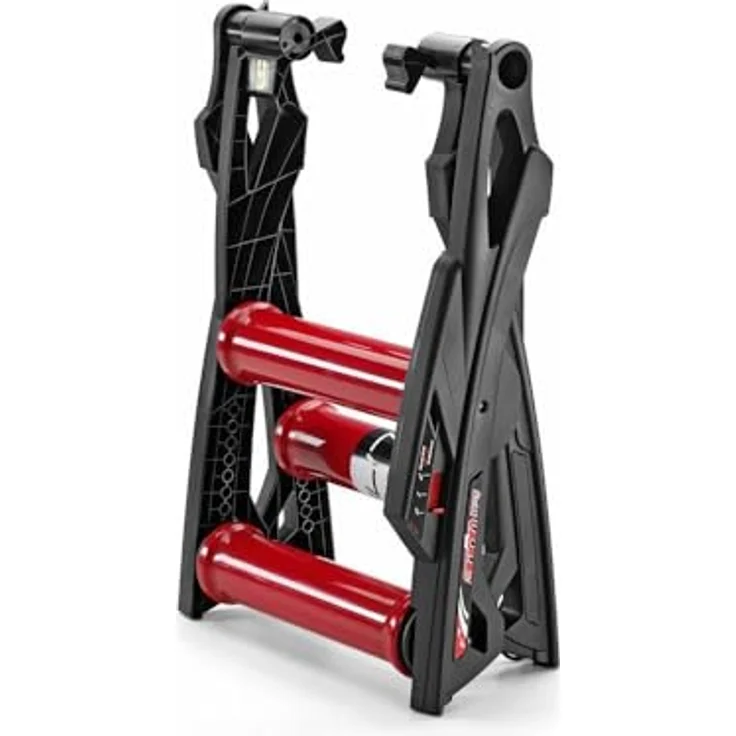 Elite Arion Mag Rollentrainer, Magnetisch und Klappbar, 3 Widerstandsstufen, Aluminium Elastogel Rollen, Für Rennrad und MTB, Indoor Training Zuhause – Bild 2