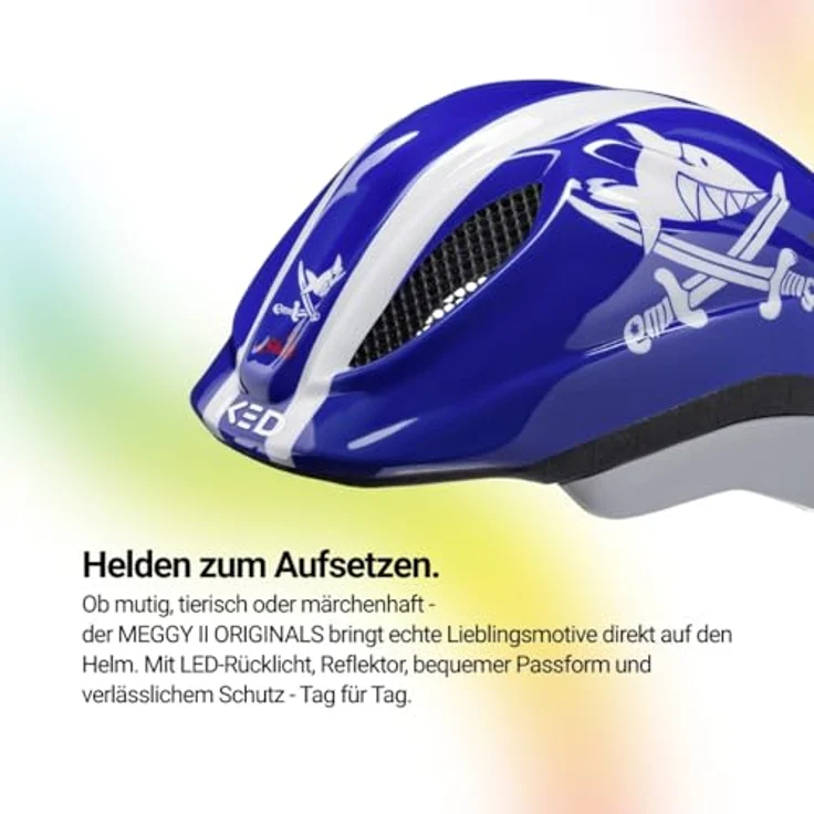 KED Meggy Originals XS Sharky blue 44-49 cm – Bild 5