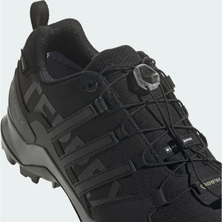 adidas TERREX SWIFT R2 GORE-TEX, Wasserdichter Wanderschuh mit Continental Gummi Außensohle, schwarz – Bild 8