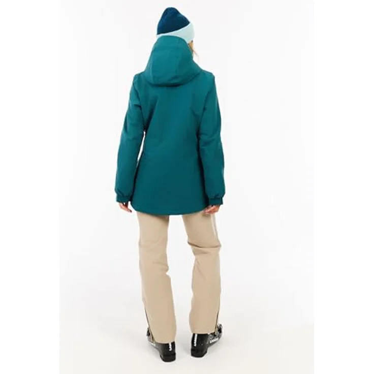 Protest PRTBEVERLY Damen-Skijacke, winddicht und atmungsaktiv, Rainstorm Blue, Größe S/36 – Bild 6