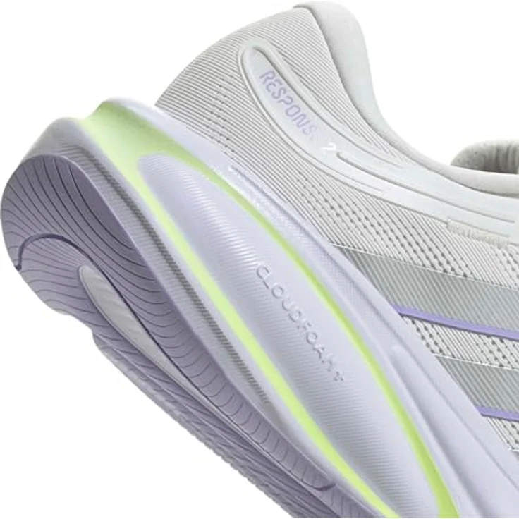 ADIDAS Damen Laufschuh Response 2 W, leichtes Mesh-Obermaterial, Cloudfoam EVA-Zwischensohle, Gummiaußensohle, sportlicher 3-Streifen Print, Größe 42,5 – Bild 4