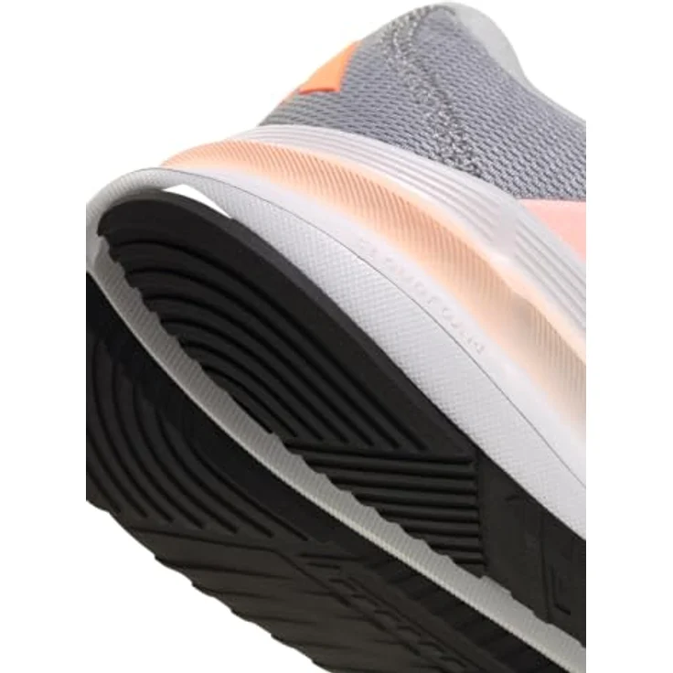 Adidas Galaxy 7 W, Damen Laufschuhe mit Cloudfoam Zwischensohle, Grey/Orange, Schuhgröße 42 EU – Bild 2