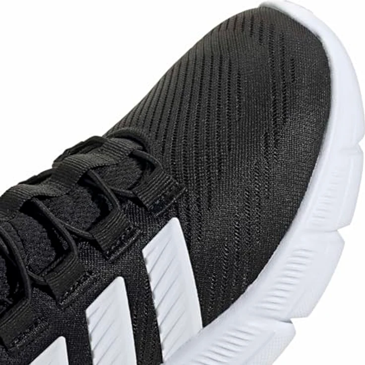 adidas Cloudfoam Flex Rapidfit, Laufschuhe mit HandsFree-Step-in-Technologie, Weiß/Core Black/Cloud White/Silver Metallic – Bild 6