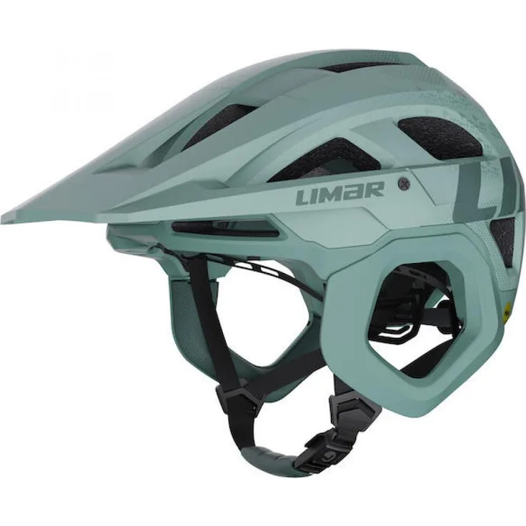 Limar Etna MIPS, Fahrradhelm für Enduro mit maximalem Schutz, Matt Ocean Sage Grau