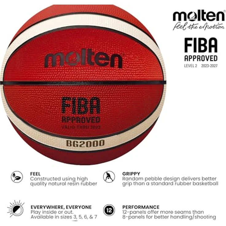 Molten® Basketball BXG2000, Gr. 6 – Bild 3