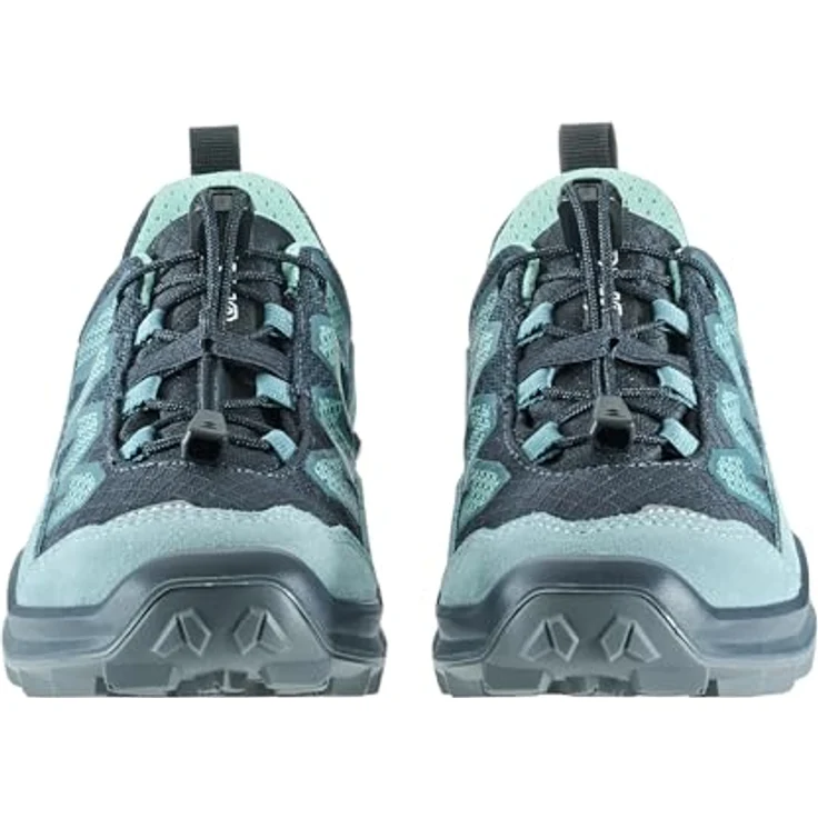 Lowa Maddox Pro GTX Lo Jr, Multifunktions-Wanderschuhe mit GORE-TEX, Schnellschnürsystem, Farbe navy-eisblau, Größe 35 – Bild 4