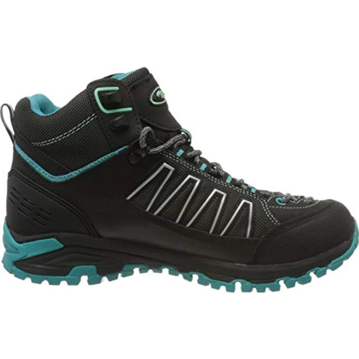Brütting Mount Meloni, Damen Wanderschuhe, wasserdicht mit Sympatex-Membran und rutschfester Vibram-Sohle, Schwarz, Größe 38 – Bild 6