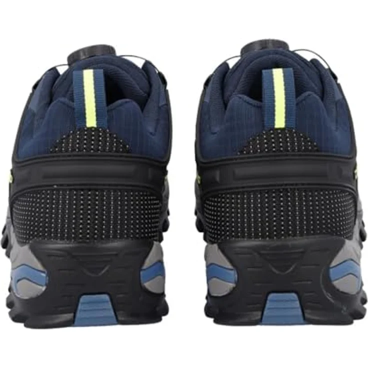CMP Rigel Low Fitgo WP Wanderschuhe, wasserdicht, blau-gelb, Größe 43 – Bild 3