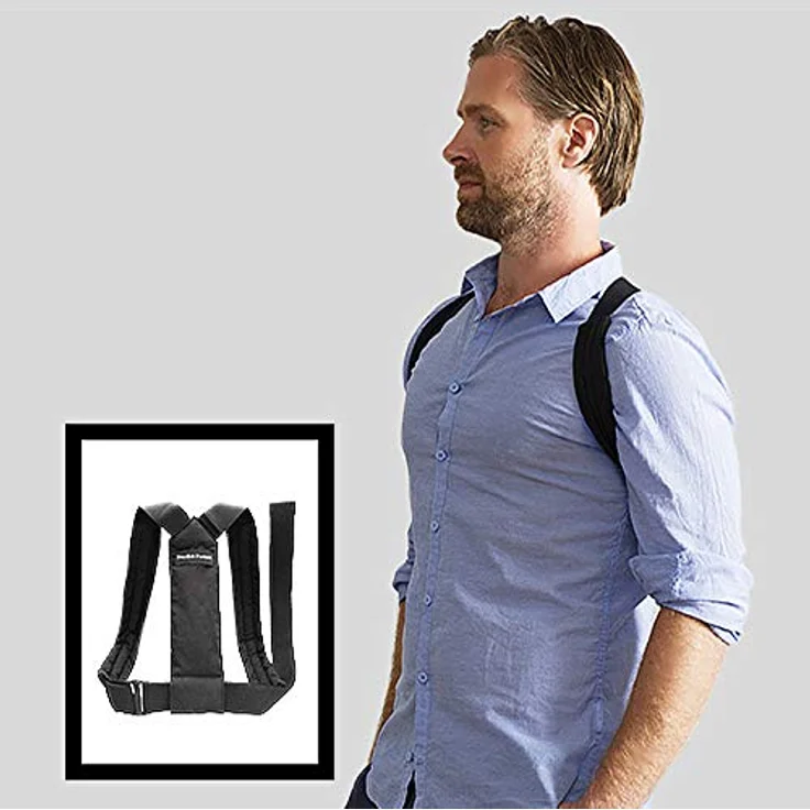 Swedish Posture® Flexi Geradehalter & Rückentrainer | sofort bessere Körperhaltung | weniger Rücken- & Schulterschmerzen | zur Physiotherapie, gegen Arthrose & Impingement – Bild 2