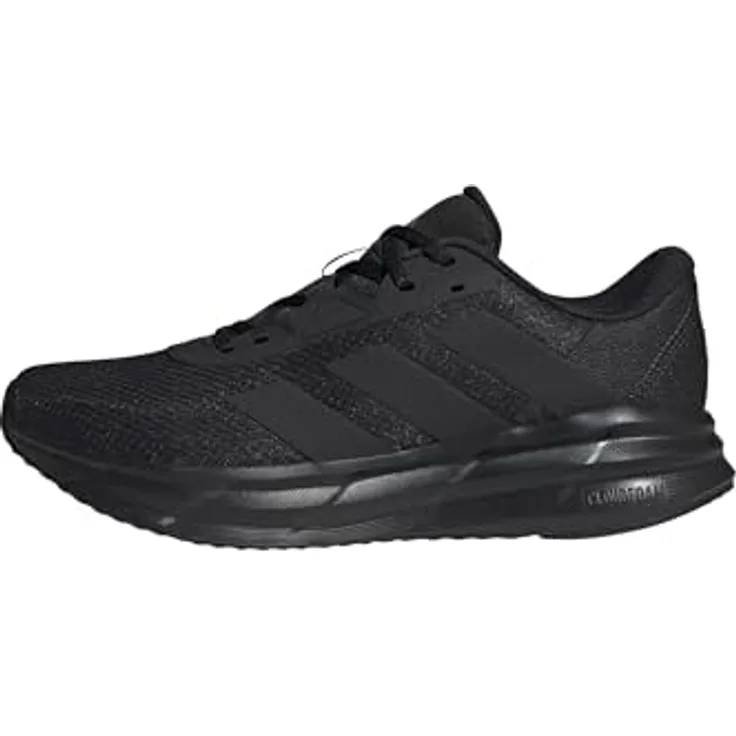 adidas Galaxy 7 M Herren Trainingsschuh, Schwarz, Größe 8, Cloudfoam-Zwischensohle für Komfort