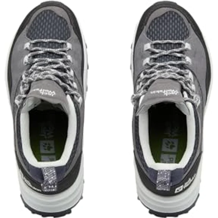Jack Wolfskin Women's Cyrox Texapore Low, Damen Wanderschuhe, wasserdicht, atmungsaktiv, grau, Größe 42.5 – Bild 7