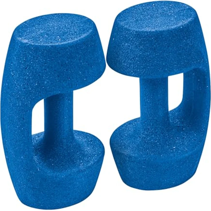 Beco Kurzhanteln-9628 Kurzhanteln Blau M, Optimales Training in drei Dimensionen – Bild 1