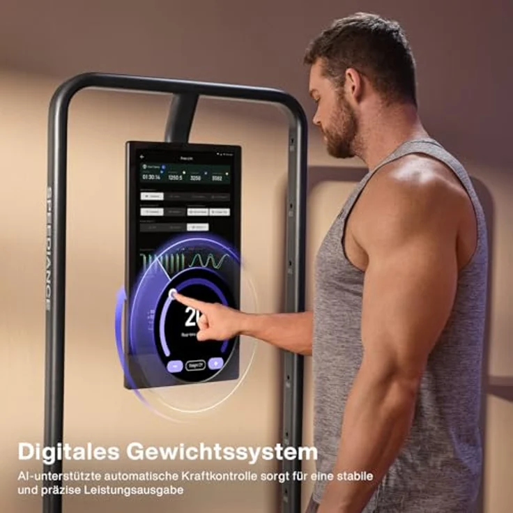 Speediance Gym Monster 2 Smart Home Gym, Multifunktionale Smith Maschine mit AI-Powered Training, 2.1-Kanal Soundsystem, kompakte Bauweise, All-in-One Workout (GM2 Basic) – Bild 5