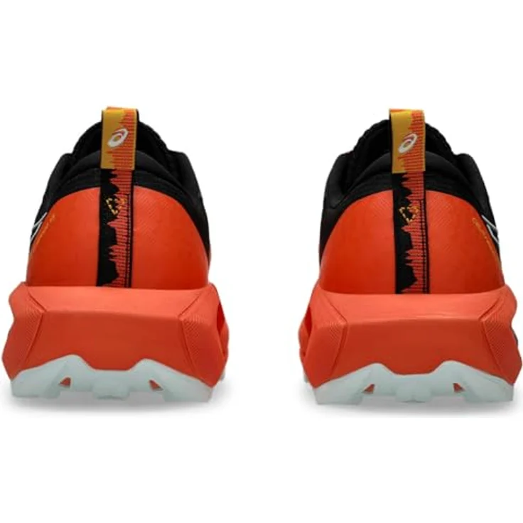 ASICS GEL-Trabuco 13, Trailrunningschuhe mit optimaler Atmungsaktivität, Nova Orange/Pure Aqua, Größe 43.5 – Bild 7