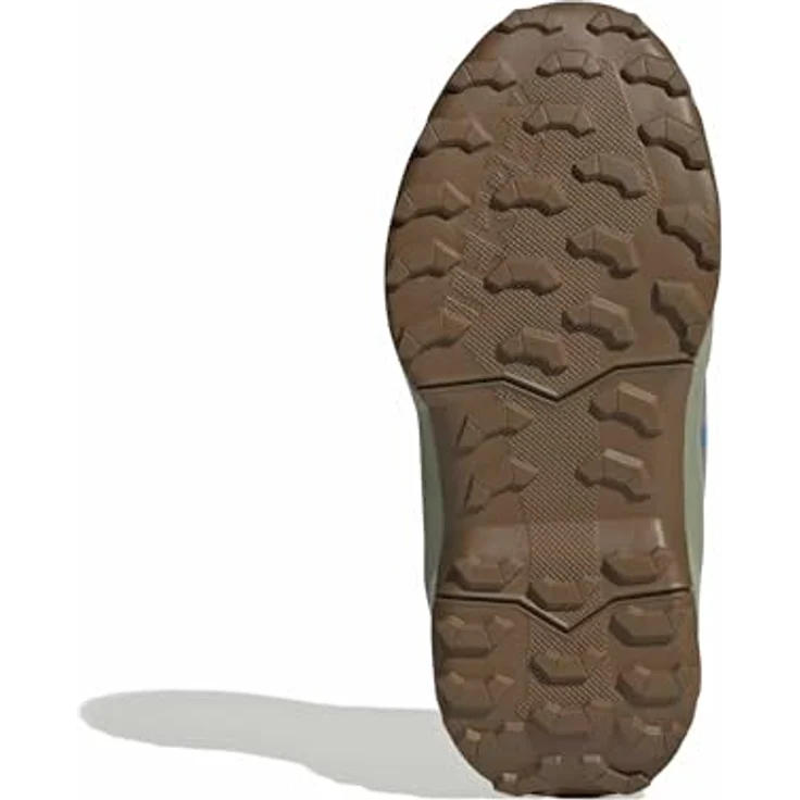 Adidas Terrex AX4R K, Wanderschuhe für Kinder mit dämpfender Zwischensohle und griffiger Traxion Außensohle, grau/rot/blau, Größe 35 – Bild 7