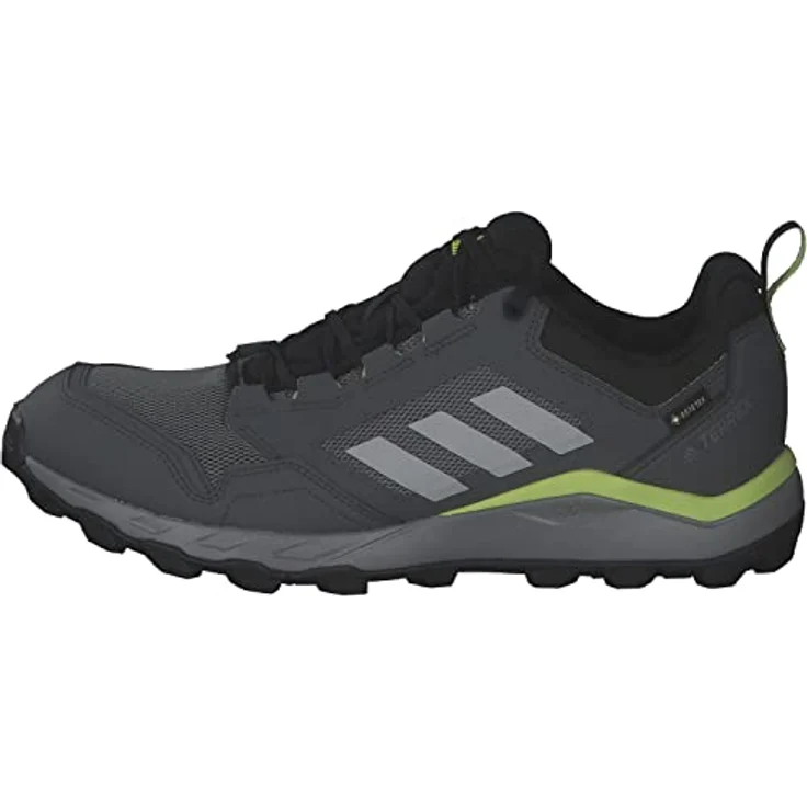 adidas Terrex Tracerocker 2 GTX, Trailrunning-Schuh mit GORE-TEX Membran und TRAXION Außensohle, grau schwarz, Modell 2022, Größe 7.5 – Bild 2
