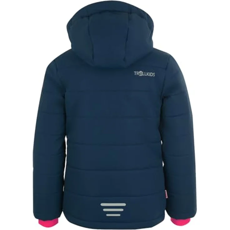 Trollkids Hemsedal Snow Jacket XT, funktionale Jungen Skijacke mit Wärmeisolierung und reflektierenden Elementen, Marine, Größe 176 – Bild 2
