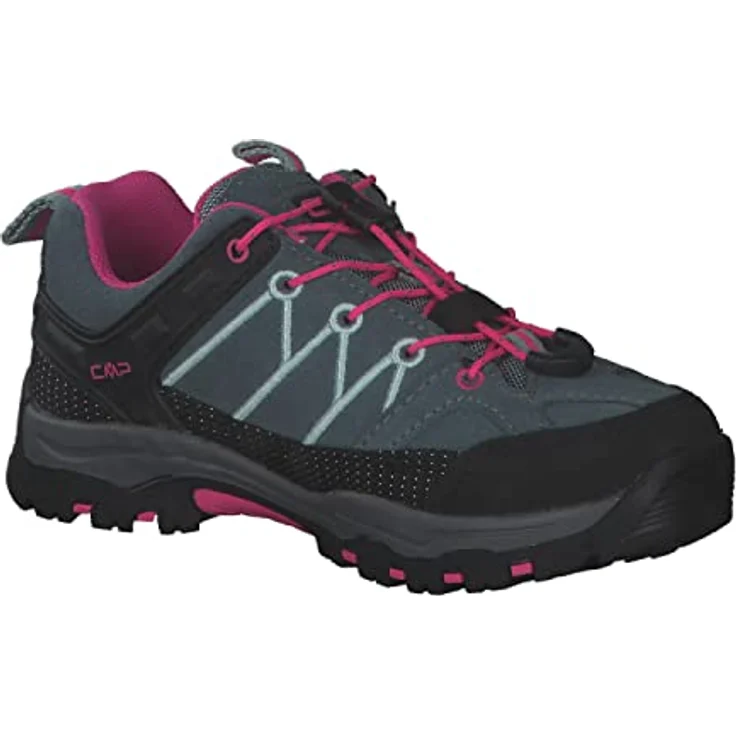 CAMPAGNOLO CMP Kids Rigel Low WP Wanderschuhe, wasserdichtes Wildleder, grün, Größe 28 – Bild 9