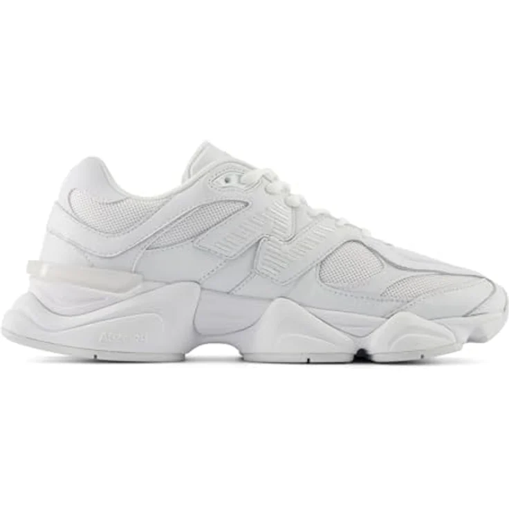 New Balance 9060 'Dreifach Weiß', Unisex Sneaker mit ABZORB-Fersendämpfung und rutschhemmender Laufsohle, U9060NRJ – Bild 8