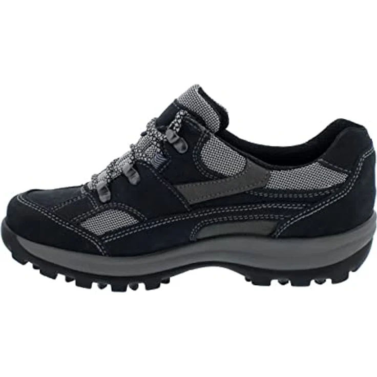 Waldläufer HOLLY Bootie, Outdoor-Schnürstiefel aus Nubukleder/Torrix, schwarz/brasil/terra, Weite H, wasserabweisend, herausnehmbares Fußbett – Bild 5
