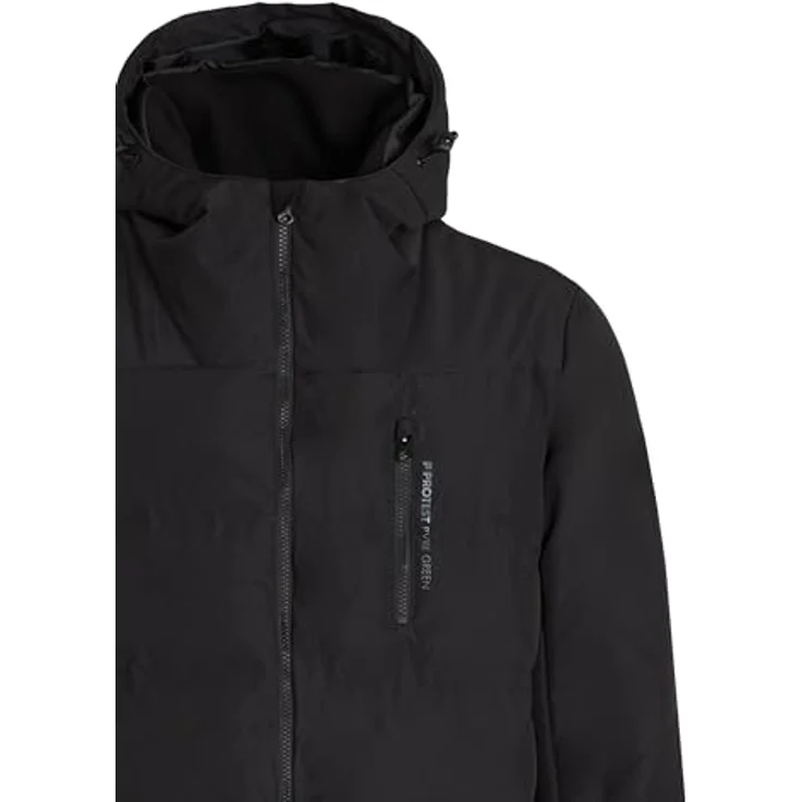 PROTEST PRTSUPERIOR24 Snow Jacke, 10K wasserdicht, atmungsaktiv, Farbe True Black, Größe L – Bild 4