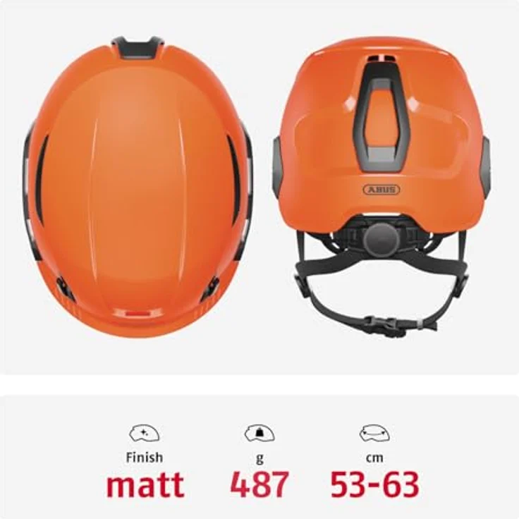 Abus Spector Kletterhelm, Premium Kopfschutz mit robustem ABS-Material, 53 - 63 cm, individuell anpassbar – Bild 3