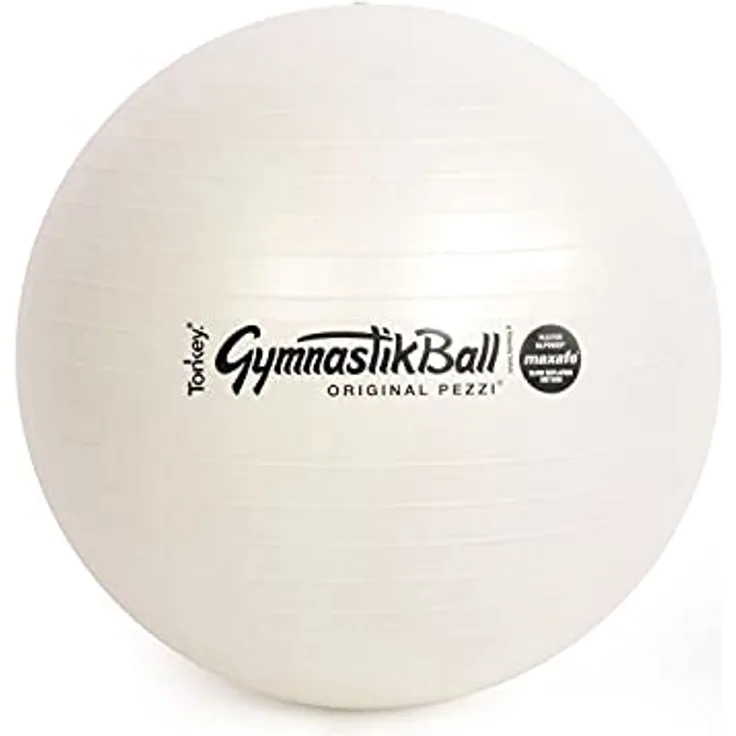 Original Pezzi® Gymnastikball MAXAFE pearlwhite 53 cm Sitzball