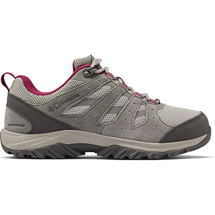 Columbia Trekkingschuh, wasserdicht mit griffiger Außensohle, Obermaterial aus Mesh und Wildleder – Bild 6