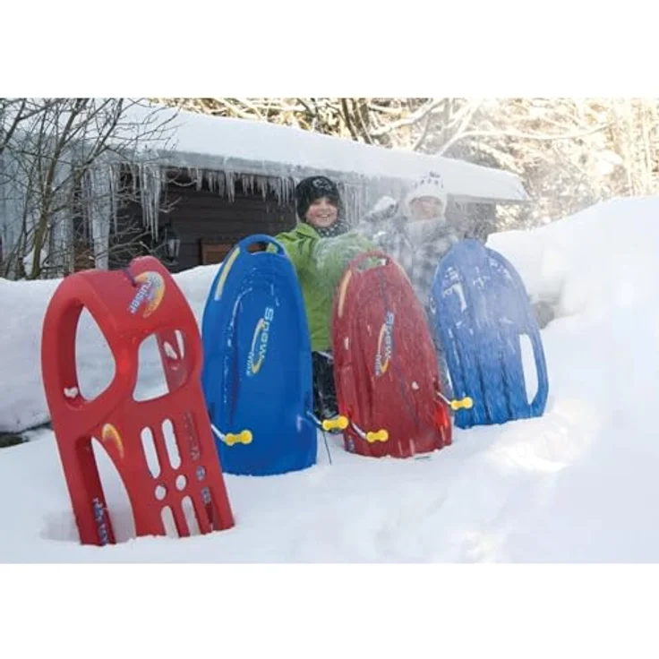 Rolly Toys rollySnow Max (Alter ab 3 Jahre, ergonomischer Sitz, mit zwei Bremsen, belastbar bis 100 kg) 200283 – Bild 3