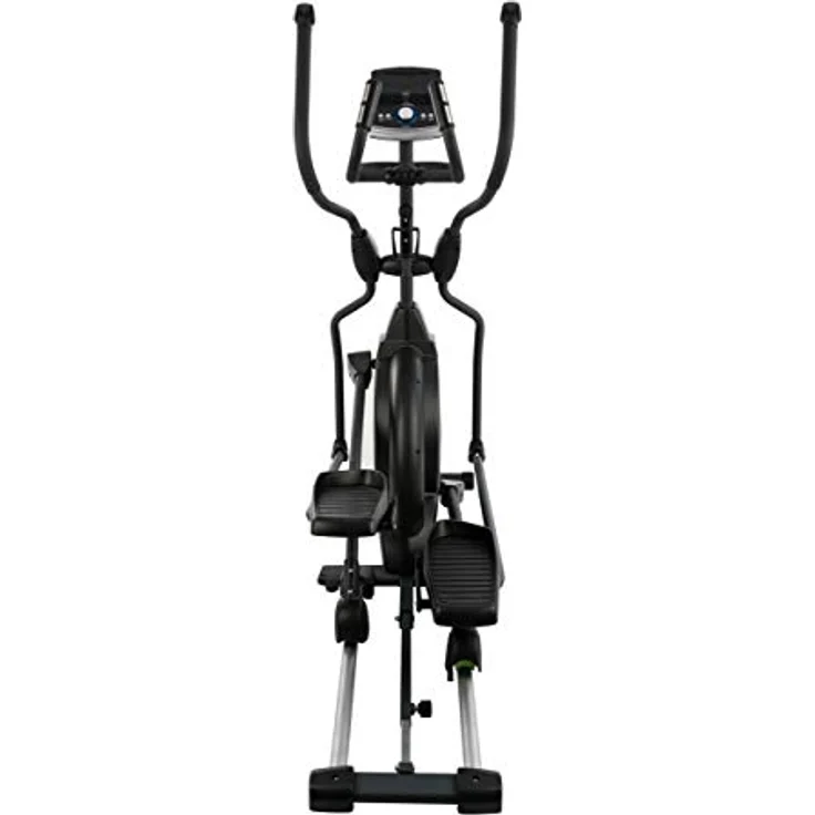 XTERRA Crosstrainer Ellipsentrainer XE 88 (klappbar), 10 kg Schwungrad, 32 Stufen Widerstandseinstellung, Gelenkschonend, Schwarz – Bild 4