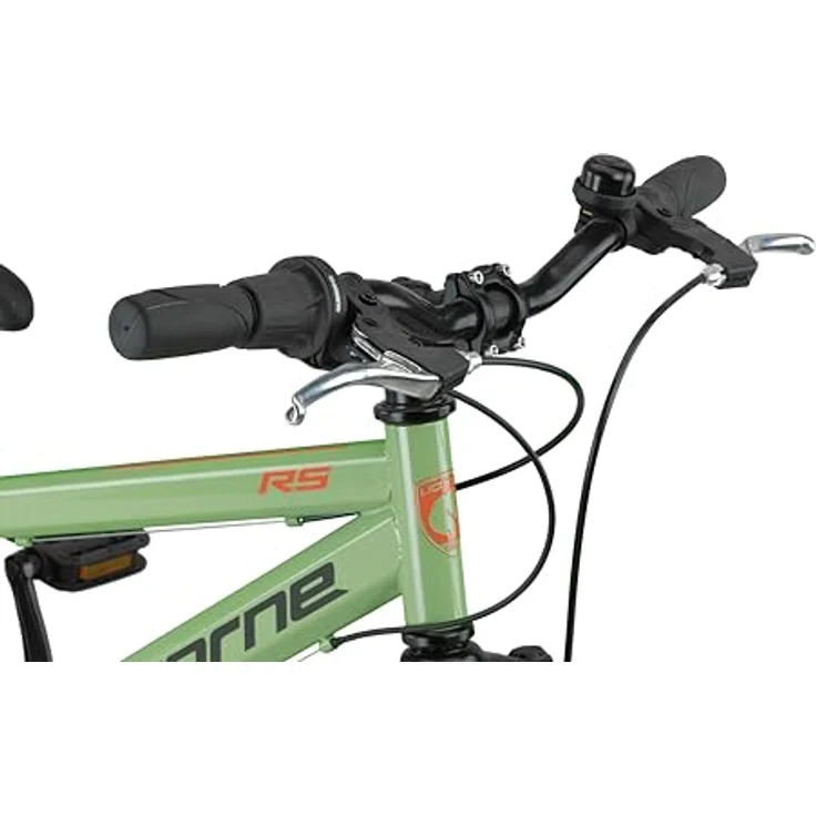 Licorne Bike Thunder Premium Mountainbike, 20 Zoll, olivengrün, für Mädchen, Jungen, Herren und Damen, mit Discbremse, robuste Materialien, optimierte Kettenschaltung – Bild 4