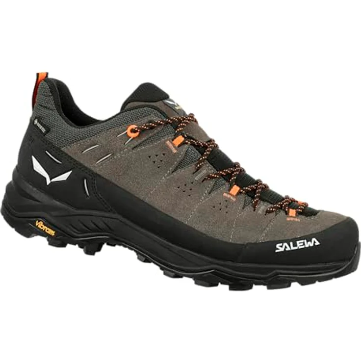 Salewa Alp Trainer 2 Gore-Tex, leichter Trekkingschuh mit wasserdichtem Obermaterial und robustem Gummirand – Bild 1