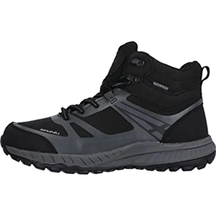 ENDURANCE Stiefel Wakon, Wanderschuhe mit Anti-Rutsch-Sohle und Dry-Base Waterproof Membrane, schwarz, Größe 38 – Bild 2