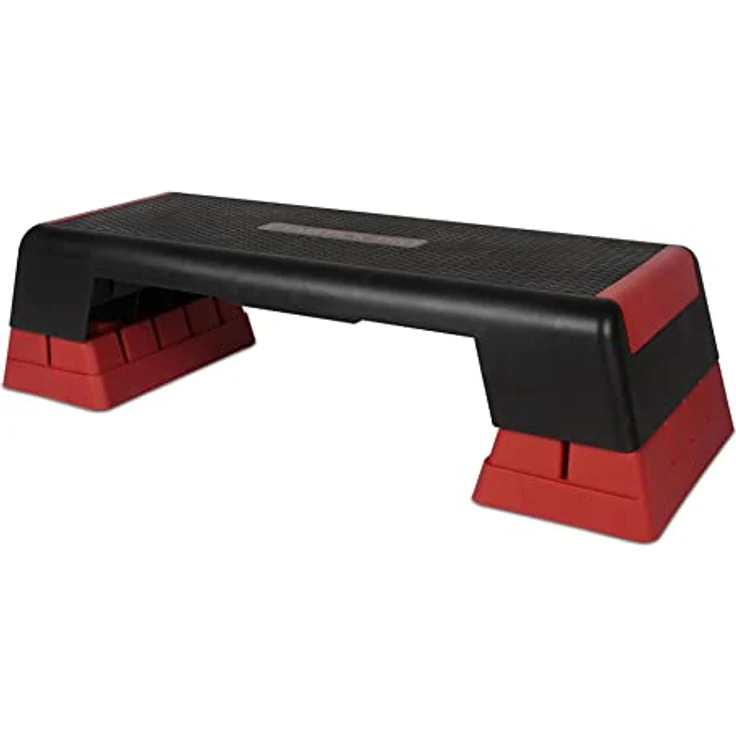 Gymstick Aerobic Stepper, höhenverstellbares Step-Board mit rutschfester Oberfläche in leuchtenden Farben – Bild 3