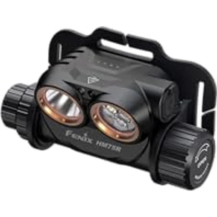 Fenix HM75R SE, wiederaufladbare Arbeits-/Industrie- und Outdoor-Stirnlampe, 1600 Lumen, 223 m Reichweite, max. 100 Stunden Laufzeit, IP68, kaltweißer Punkt, neutralweißes Flutlicht, rotes Licht – Bild 3