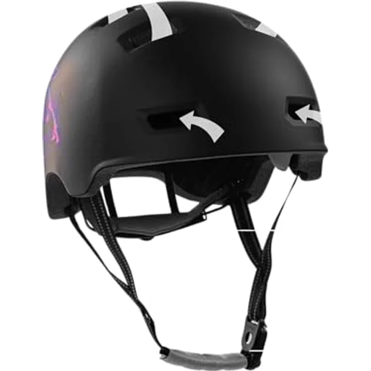 Crazy Safety Rampage Snake, Velohelm, (57 - 61 cm) mit optimalem Schutz, ergonomischer Bauweise und effektiver Belüftung – Bild 3