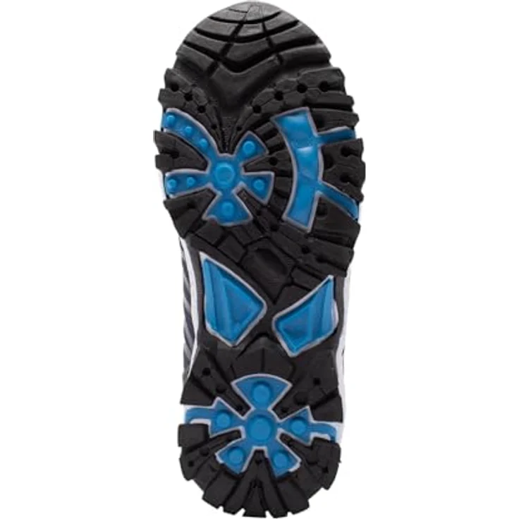 Trollkids Trolltunga Hiker Mid, Mädchen Wanderschuhe, wasserdichtes Obermaterial, Gummisohle für Traktion, Blau – Bild 7