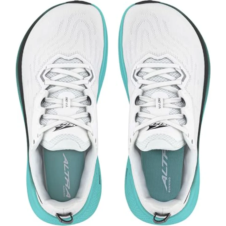 ALTRA FWD Via Damen Laufschuhe Neutralschuh, Straßenlaufschuh, Weiß/Grün, Größe 40 – Bild 5