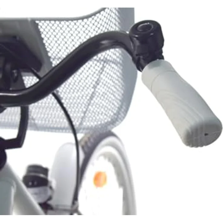 T&Y Trade 24 Zoll Kinder Mädchen City Fahrrad Mädchenfahrrad Bike Rad STVO Beleuchtung Reflex Weiß Weiss 1 Gang Rücktritt, Stabiler Stahlrahmen, V-Brake Felgenbremse, Aluminium-Profilräder, Weiß – Bild 3